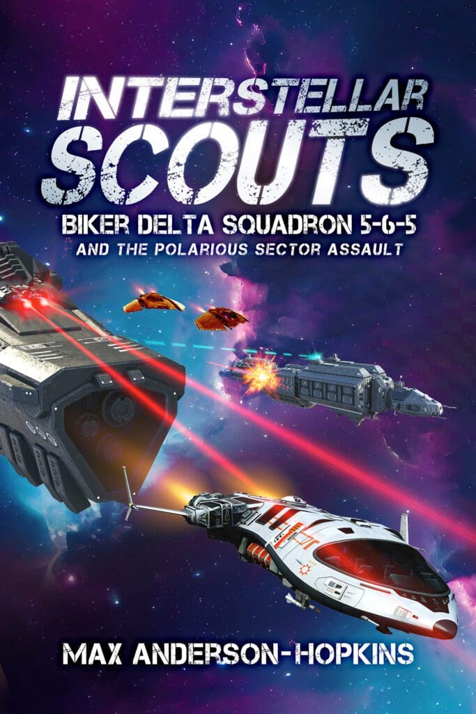 Interstellar Scouts Biker Delta Squadron 5-6-5 by Max Anderson-Hopkins