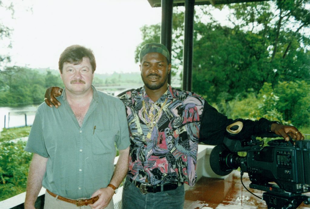 Ronnie Brunswijk, rebel and drugs trafficker, Surinam, <br>‘The Cook Report’ — 1995